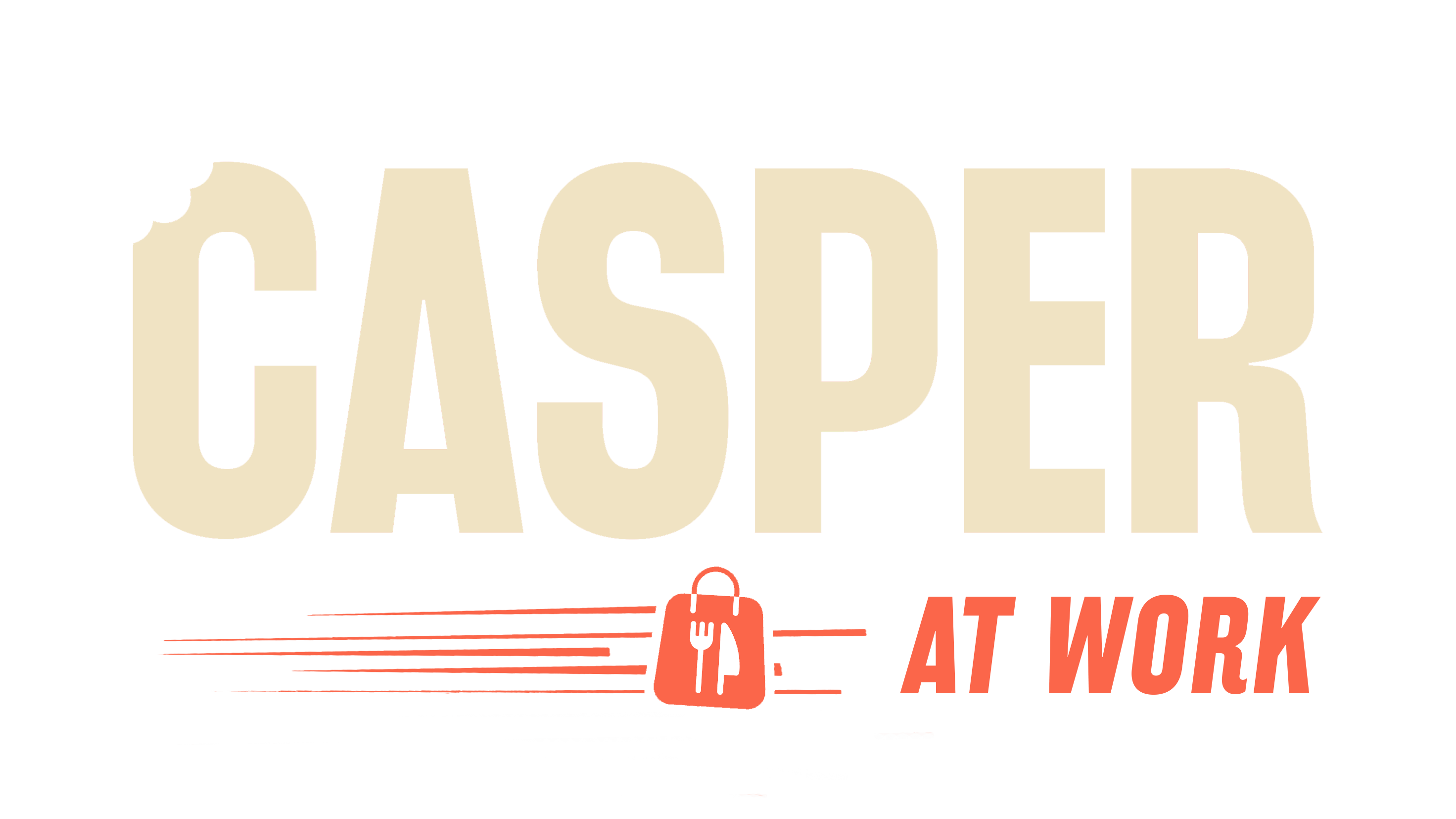 Casper At Work 2 Tones Transparent Background